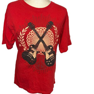 Atonement Double Guitars Peace Sign XL